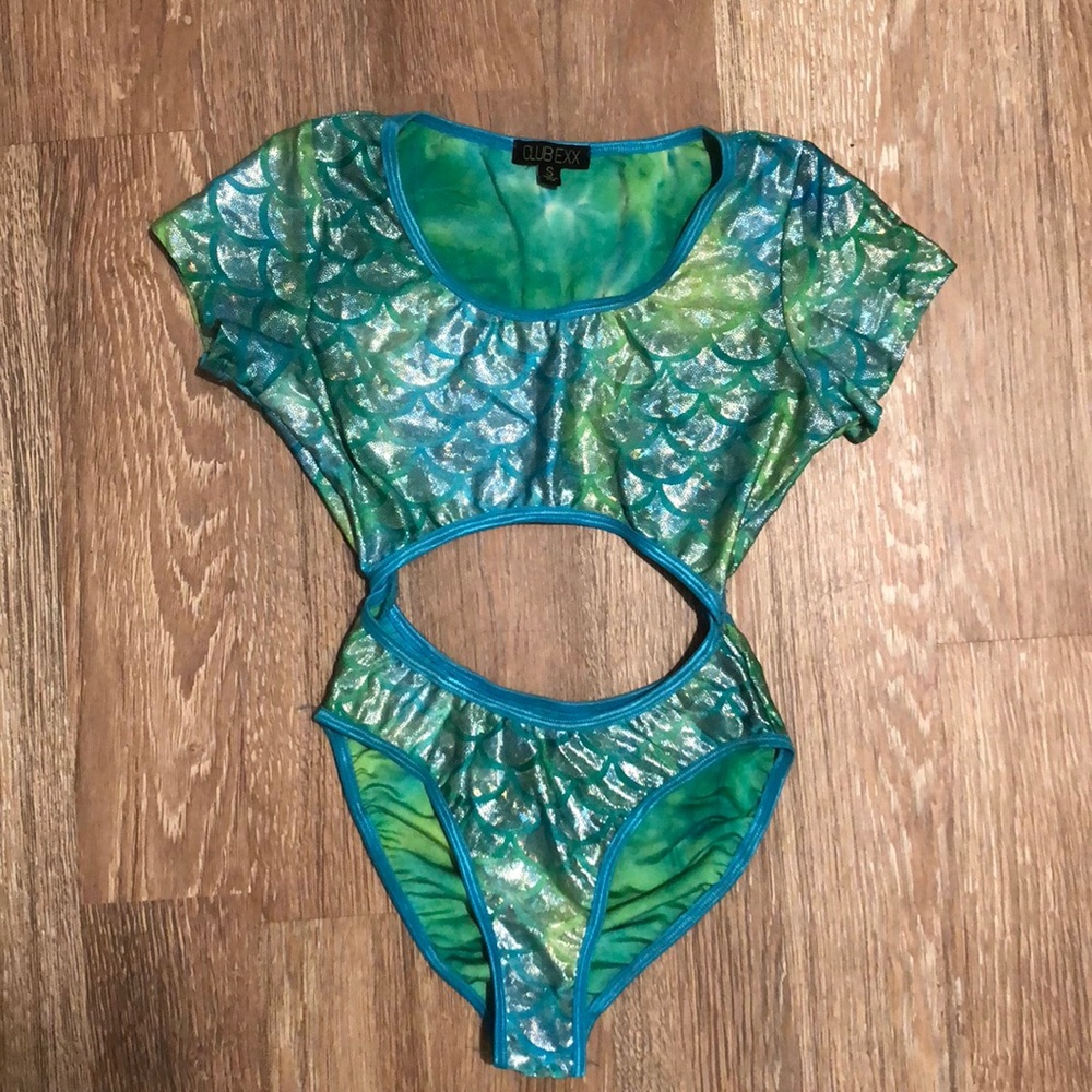Club Exx Festival - Rave Mermaid Bodysuit
